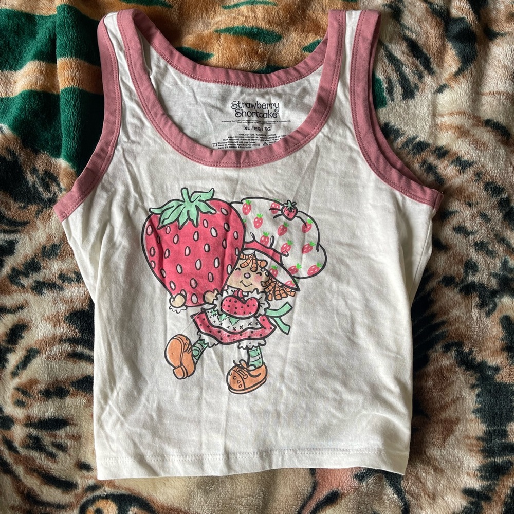 Strawberry Shortcake crop tank